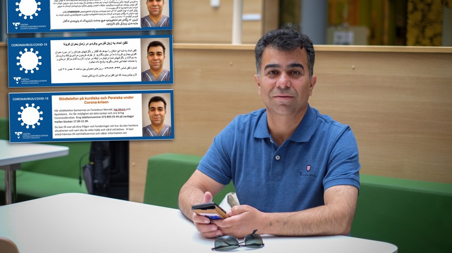 Faraidoun Moradi, läkare.