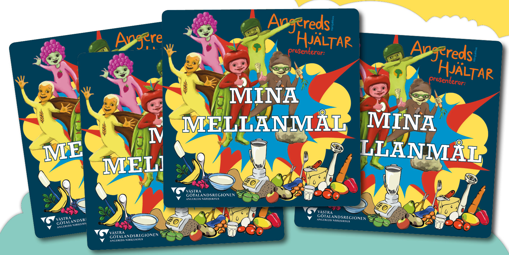 Ladda ner boken Mina mellanmål här. Omslaget till boken Mina mellanmål.