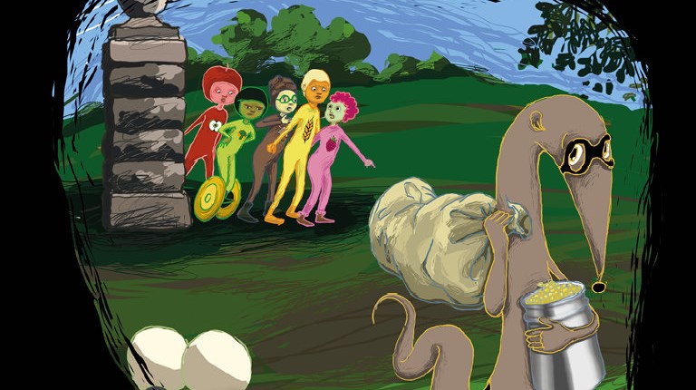 Omslag till boken Angereds hjältar räddar maten